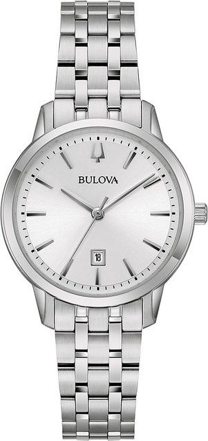 Bulova Armbanduhr Edelstahl, Quarz, 31 mm, Silber, Damen - Bild 1
