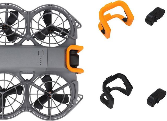 DJI Neo 2 Schutzabdeckung für Gimbal und Objektiv in Schwarz als Anti-Kollision Halterung und Stoßstange für deine Drohne - Bild 1