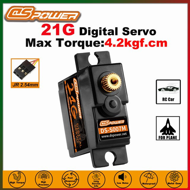 DSPOWER Digitaler Wasserdichter Servo, Metall, 1:16, Zubehör - Bild 1
