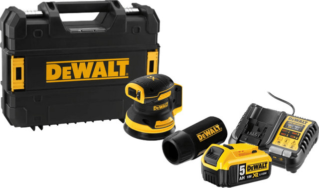 DeWalt XR 18V Akku Starterset mit 5,0 Ah Akku in Gelb - Bild 1