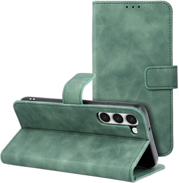 Samsung Wallet Case Schutzhülle für Galaxy S23 Plus und S23 Ultra in Grün - Bild 1
