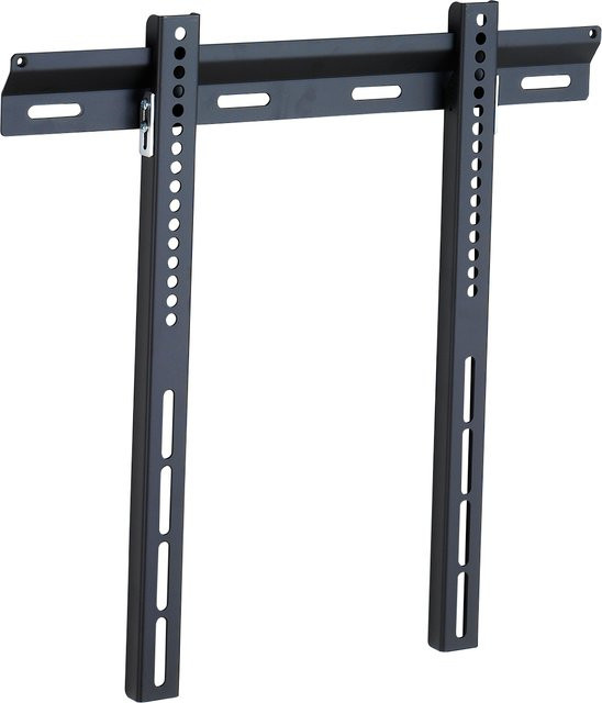 Vivanco TV Wandhalterung in Schwarz für Bildschirme bis 55 Zoll, flaches Profil, VESA 200 x 200 mm, max. 35 kg - Bild 1