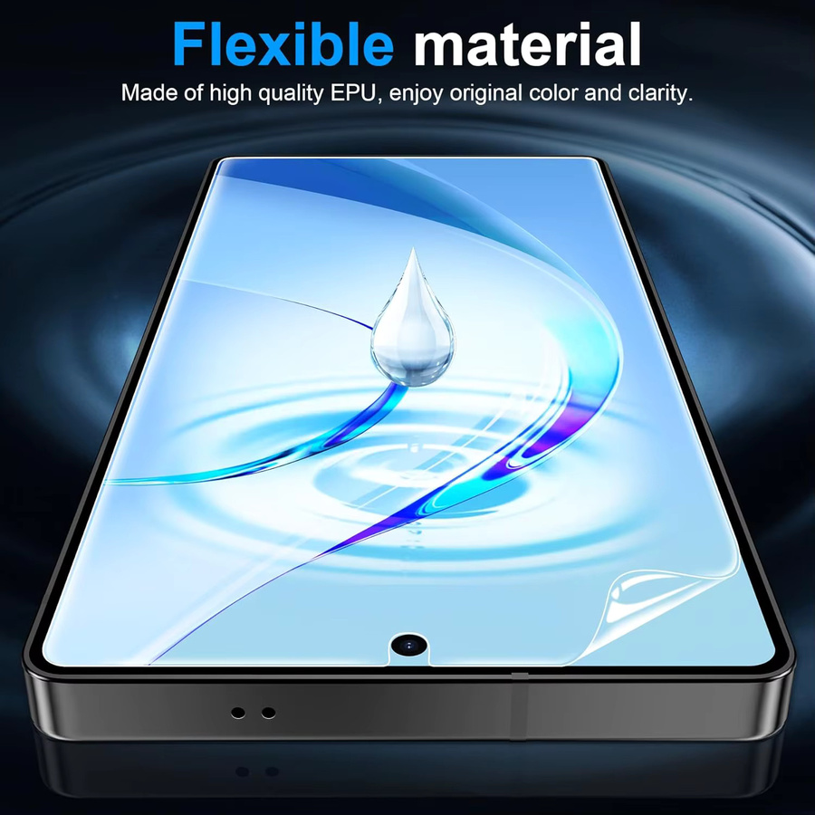2 Stück High Definition Hydrogel Schutzfolien für Samsung Galaxy S25 Ultra, S25 FE, S25 Edge und S25+, transparent - Bild 3