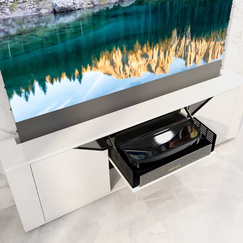 TOPMEIJIA R30 Serie Laser-TV-Schrank mit elektrischer Teleskopplattform für UST-Projektoren in modernem Design - Bild 2
