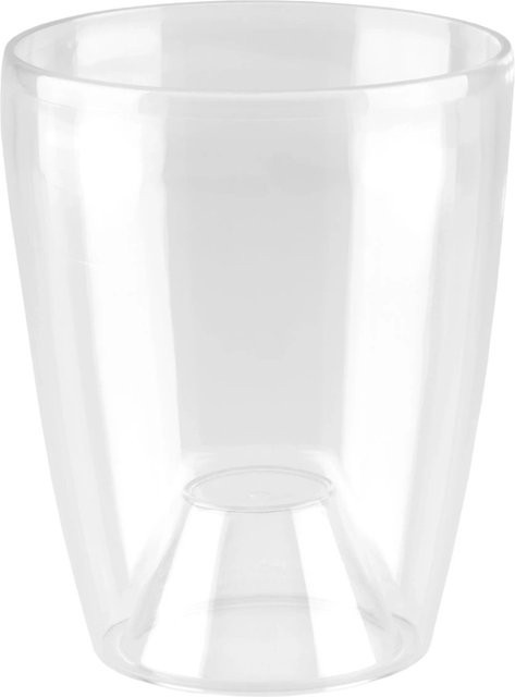 Artevasi Orchideengefäß Fiji in Transparent mit modernem Design, Durchmesser: 12,5 cm - Bild 1