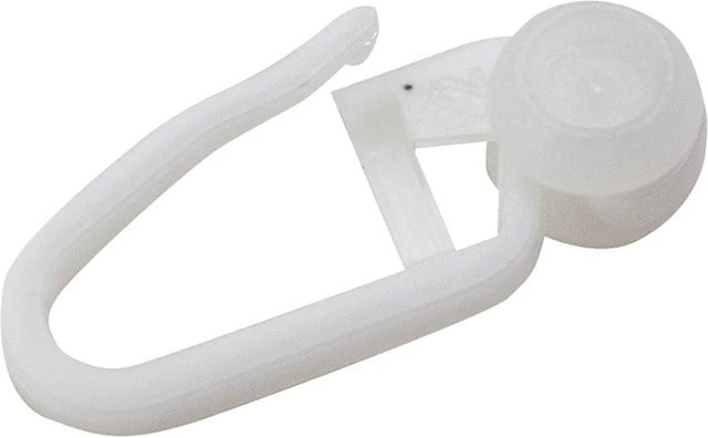 Mydeco Faltengleiter für Multitrack Gardinen in Weiß, Breite: 3,2 cm, Höhe: 1,1 cm - Bild 1