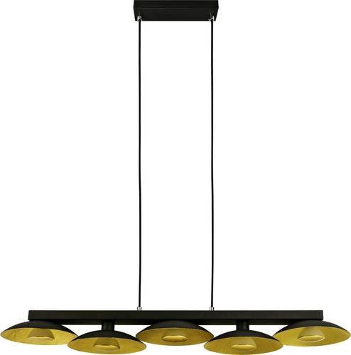 LightMe LM85615LM GOLDINO P. Deckenleuchte in Gold/Messing mit 5 Leuchten, GU10, 25W, dimmbar - Bild 1