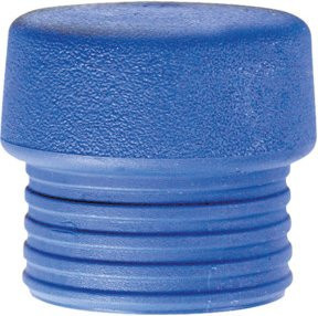 Wiha Schlagkopf weich Rund für Safety Schonhammer, Farbe: Blau, Durchmesser: 50 mm - Bild 1