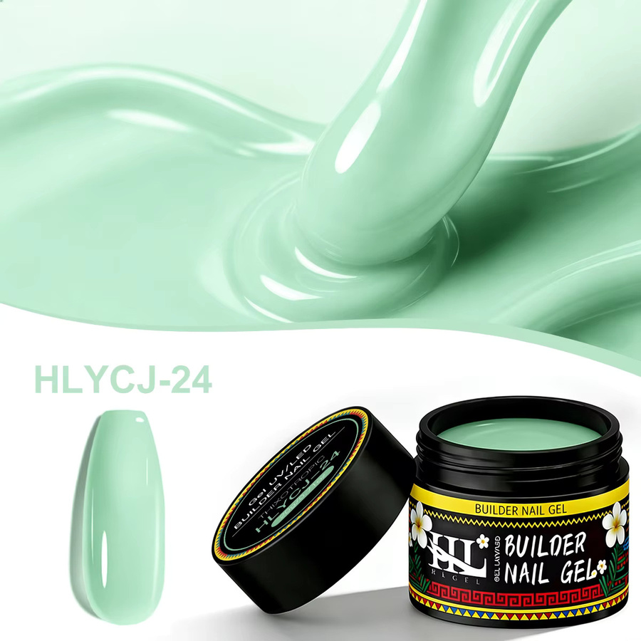 HLGEL Malgel-Lack, grün, schimmernd, 20 ml, Herren - Bild 5