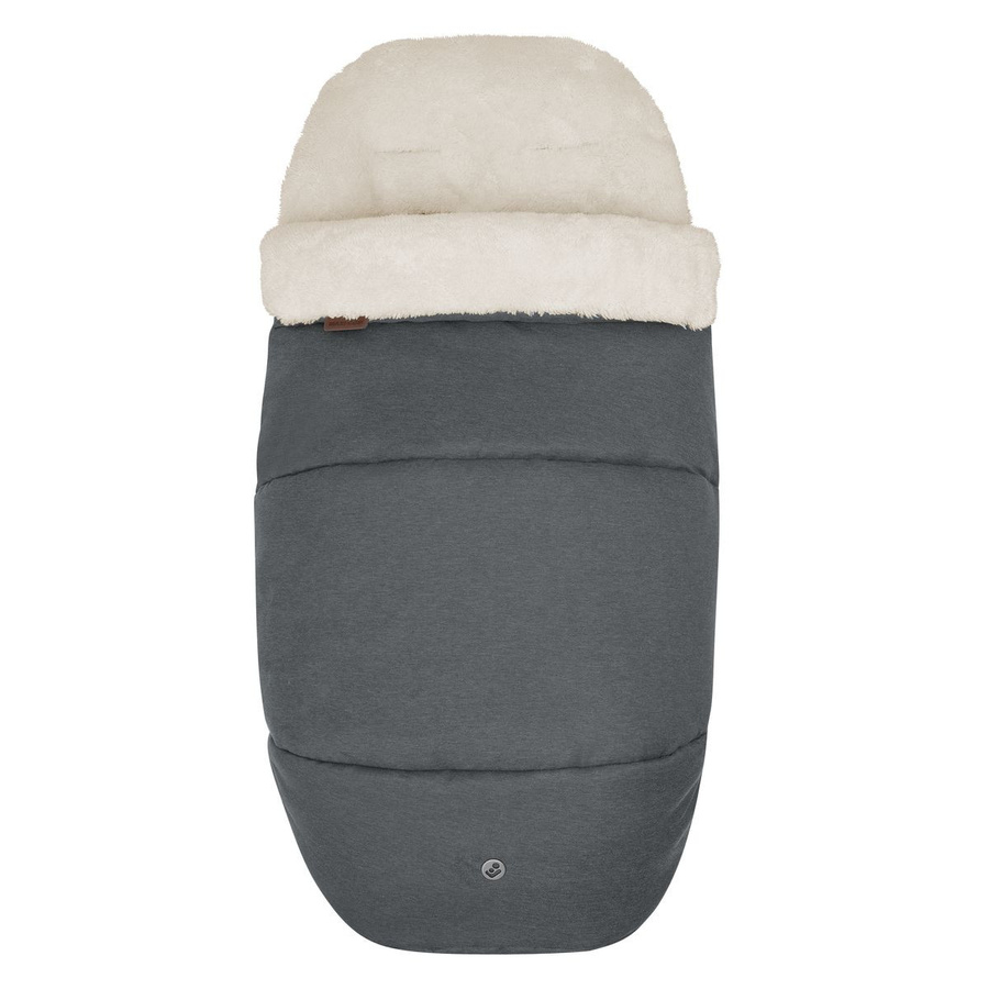 Maxi-Cosi 2in1 Fußsack für Kinderwagen und Buggys in Twillic Graphite, Grau - Bild 1