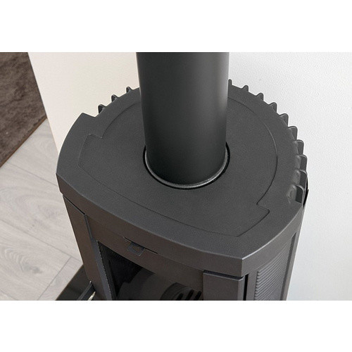 La Nordica-Extraflame Kaminofen Candy aus Gusseisen in Schwarz mit 7,2 kW Leistung - Bild 3