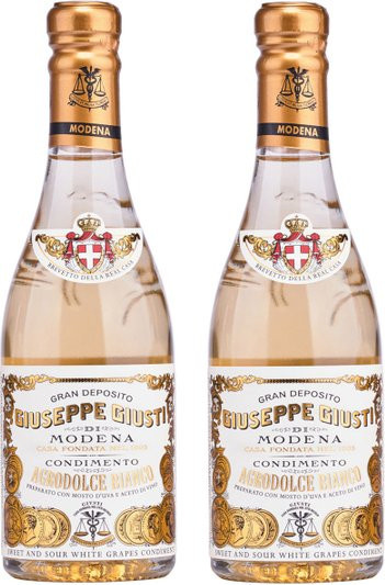 Giuseppe Giusti Balsamicoessig Agrodolce bianco 2 x 250 ml - Bild 1