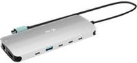 i-tec USB-C Dockingstation C31NANOTRIPLEDOCKPD Metal Nano mit 3x Display-Unterstützung, HDMI, Ethernet und Power Delivery in Silber - Bild 1
