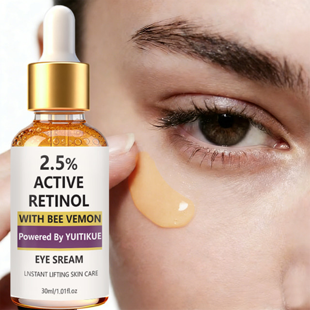 YUITIKUE Augencreme mit Retinol und Bienengift, 30 ml, empfindliche Haut - Bild 1