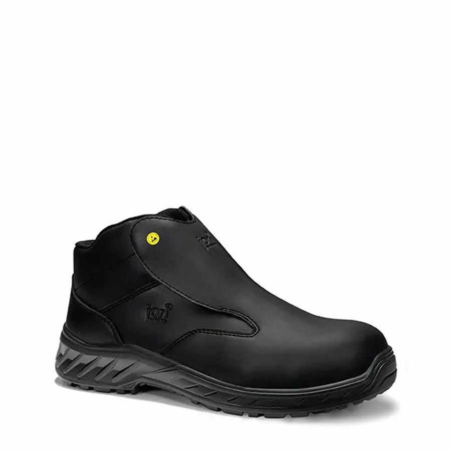 Jori Sicherheitsstiefel JoClean Slipper Black Mid ESD S3 in Schwarz Gr. 47 - Bild 2