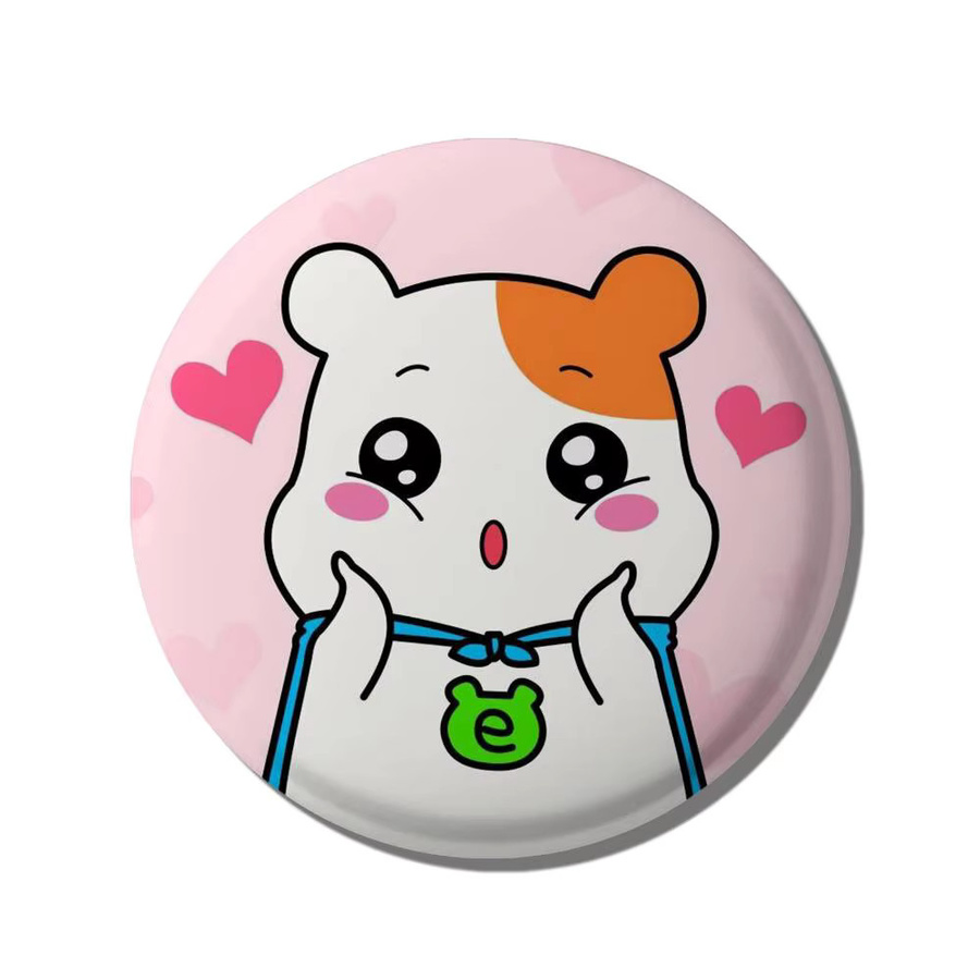 Hamtaro Brosche, Anstecknadel, Runde Abzeichen - Bild 4