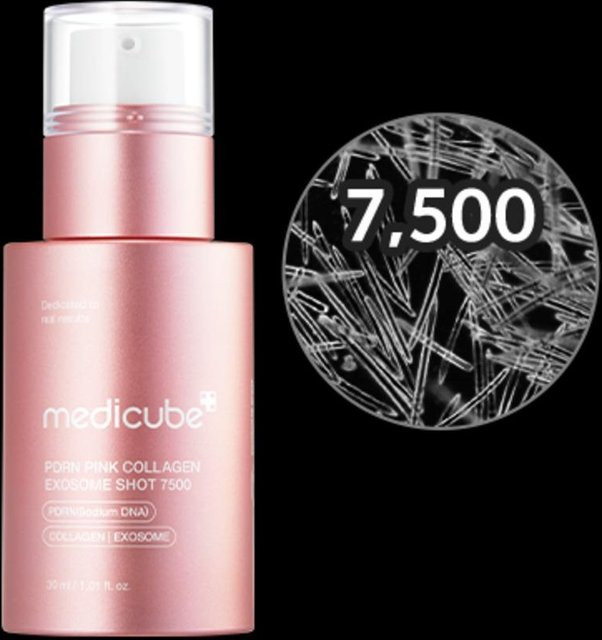 MEDICUBE PDRN Pink Exosome Shot Serum, 30 ml, mit Kollagen - Bild 1