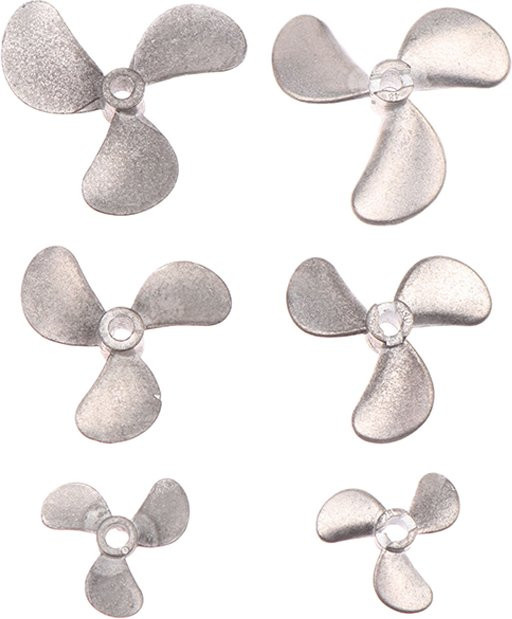 JETTING 3-Blatt-Metallpropeller, Zubehör, Grau, 1-teiliges Set - Bild 1