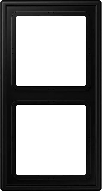 Jung 2-fach Rahmen LS982SWM in Graphitschwarz Matt - Bild 1