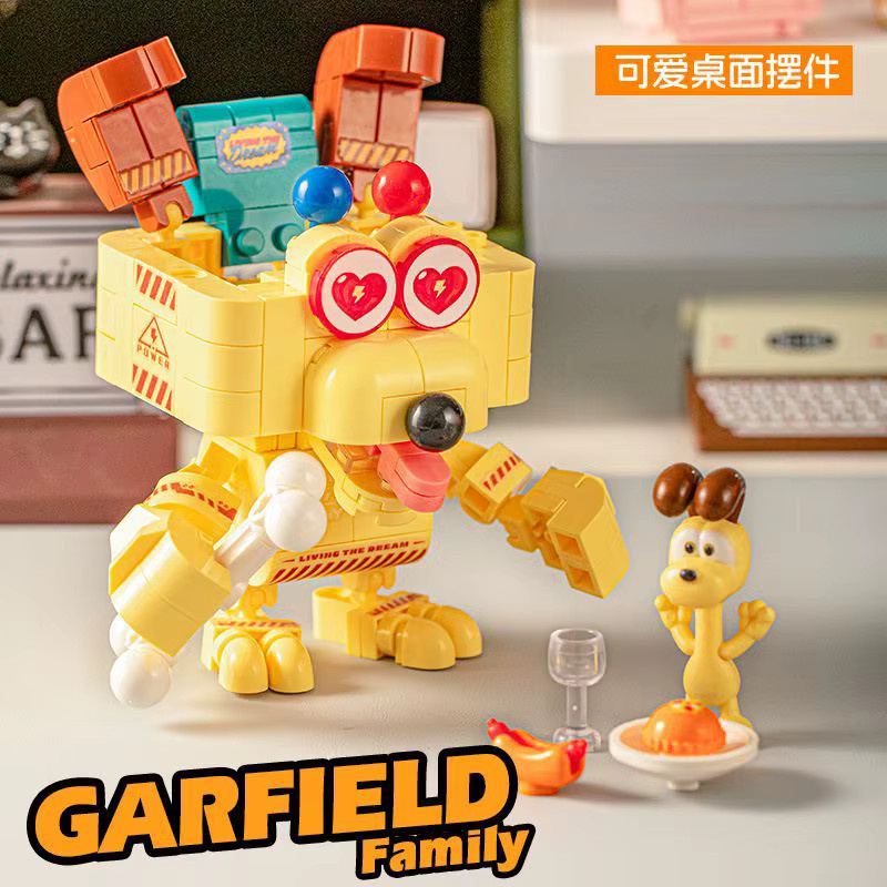 Garfield Mecha Fahrzeug-Bausatz, Bausteine - Bild 2