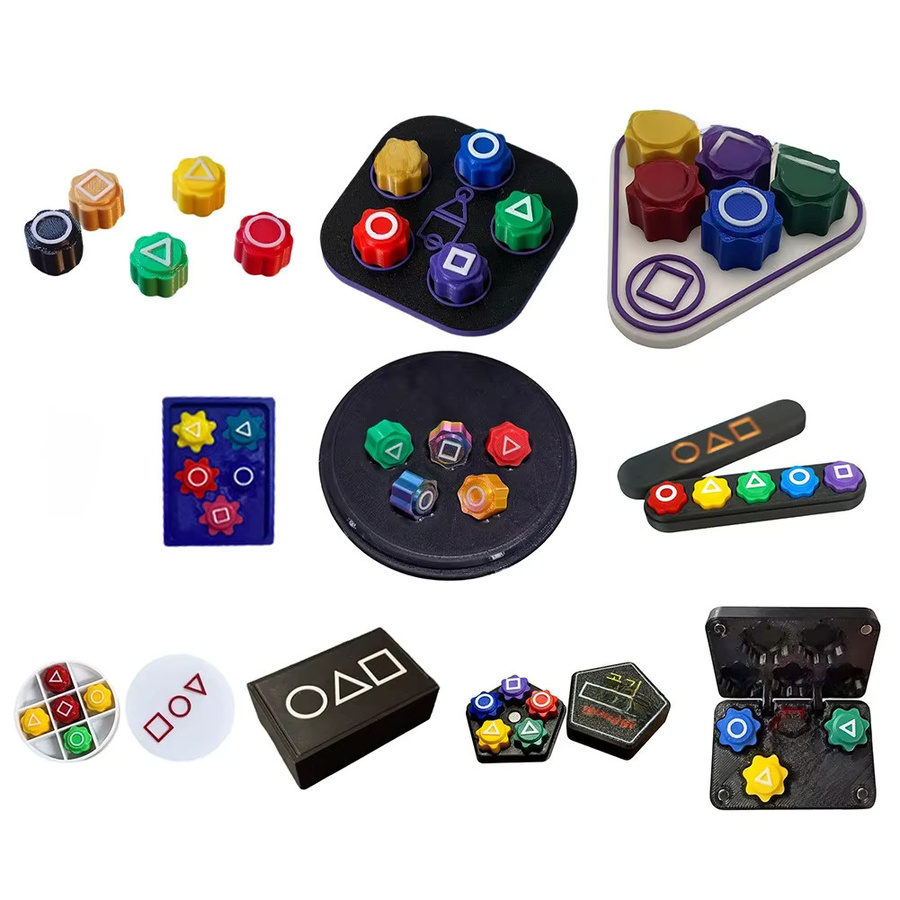 APWIKOGER Gonggi Jack Stone Pebbles Set, Koreanisches traditionelles Steinfangspiel - Bild 4