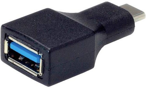 Value USB 2.0 Adapter von USB-C auf USB-A in Schwarz - Bild 1