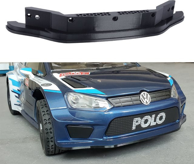 MJXRC Frontstoßstangenschutz, Wabendesign, stoßfest, für 1/7 Hyper Go MJX 7304 RC Car Upgrade-Zubehör - Bild 1