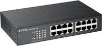 Zyxel GS1100-16 V4 Gigabit Ethernet Switch, Schwarz - Bild 1