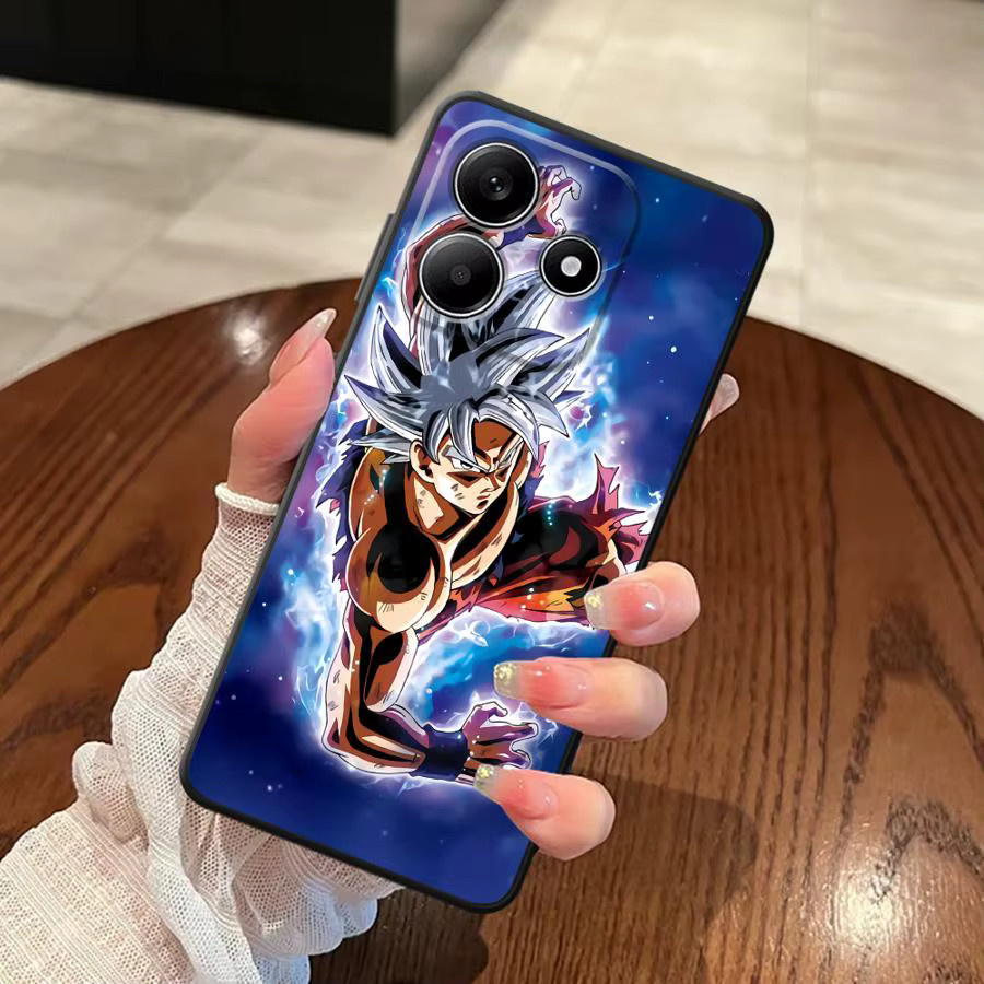 Handyhülle Dragon Ball Vegeta Anime für Xiaomi Redmi Note Serie in Schwarz - Bild 4