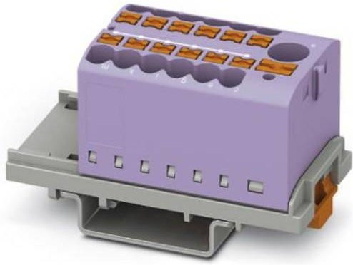 Phoenix Contact Verteilerblock 3273104 Violett 8 Stück - Bild 1