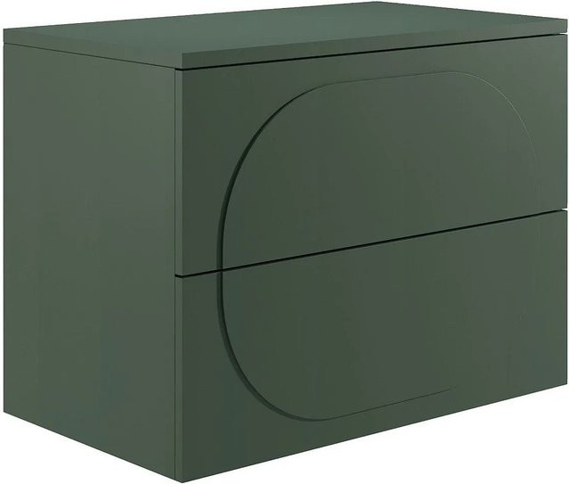 Vutoma Waschbeckenunterschrank Grün B: 80 cm, T: 46 cm, H: 60 cm - Bild 1