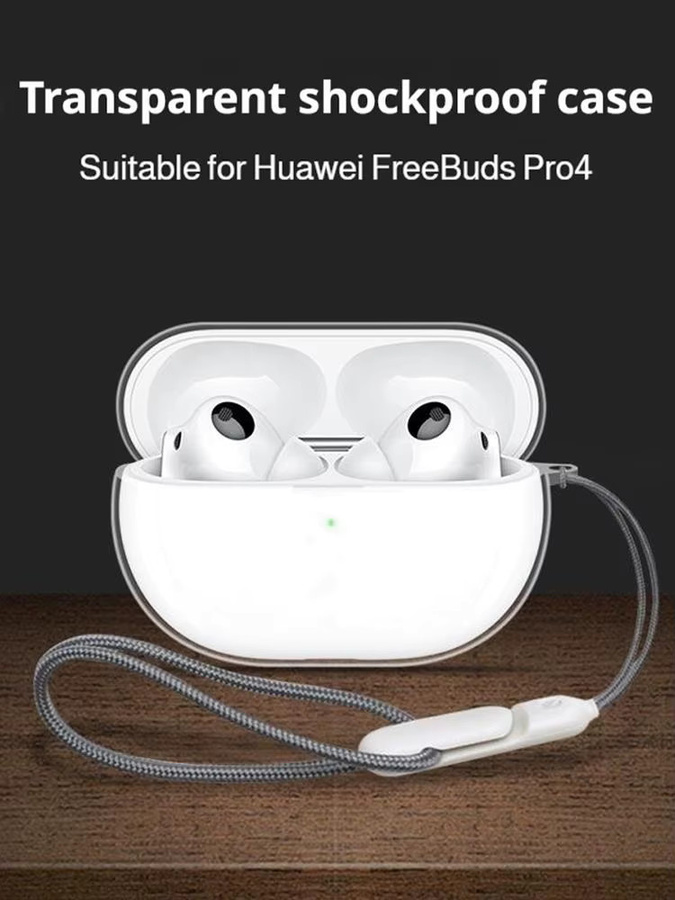Transparente Softshell Schutzhülle für Huawei FreeBuds Pro 5 - Bild 5
