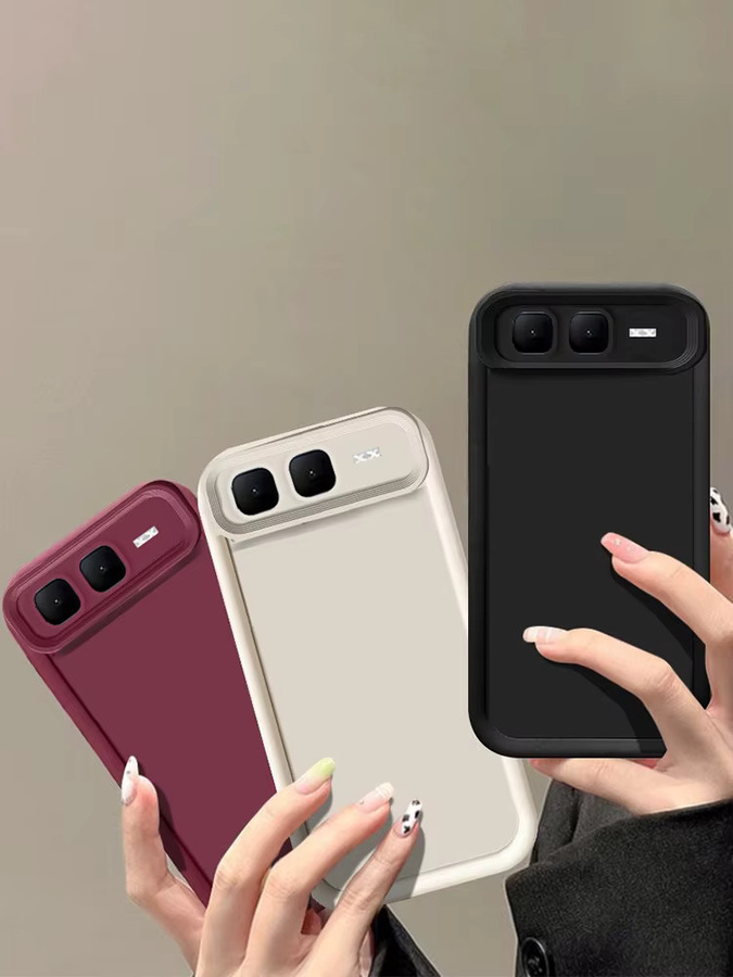 Infinix Smart 20 Handyhülle in Weiß mit Anti-Fall-Schutz und mattem Soft-Cover - Bild 3