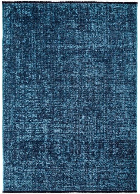 Ayyildiz Teppich SPACE in Blau mit Vintage-Muster im Boho-Stil, Breite: 80 cm, Länge: 150 cm - Bild 1