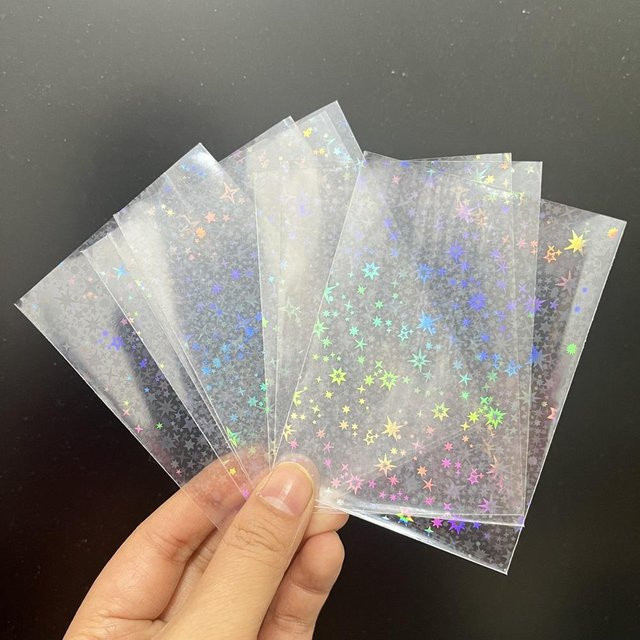 Binchi Outdoor Product Holografische Kartenhüllen, 50 Stück, Bunt / Mehrfarbig - Bild 1