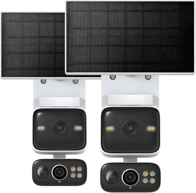 TP-Link Tapo C645D Solar Kit Doppelpack Wi-Fi Überwachungskamera in Weiß - Bild 1