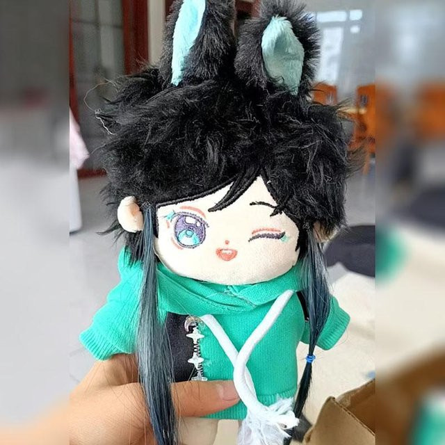 Yiran toy Genshin Impact Venti, Verkleidbare Baumwollpuppe, Plüsch Anhänger, 20 cm, ab 18 Jahre - Bild 1