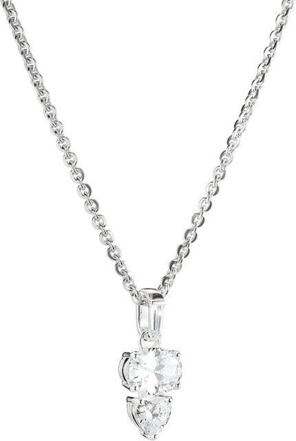 Thomas Sabo Kette Oval Herz, 925 Silber, Zirkonia, Damen - Bild 1