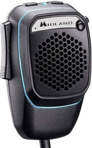 Midland Dual Mikrofon mit Bluetooth und 6 Pin Anschluss in Schwarz C1283.02 - Bild 1