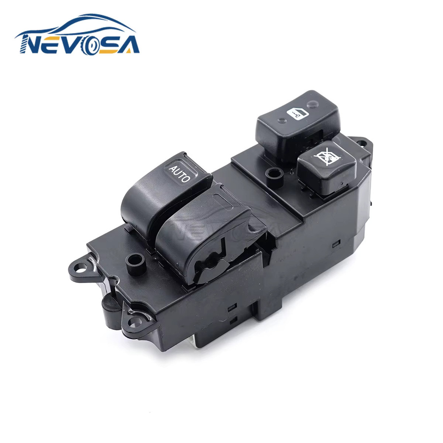 NEVOSA Elektrischer Master-Fensterschalter für die linke Seite, Schwarz, passend für Toyota Pickup T100, Tacoma, Paseo, Tercel und Camry (Teilenummer 84820-16060) - Bild 2