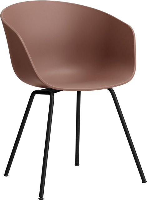 HAY About A Chair AAC 26 mit Armlehnen in Rot aus Polypropylen und Stahl - Bild 1