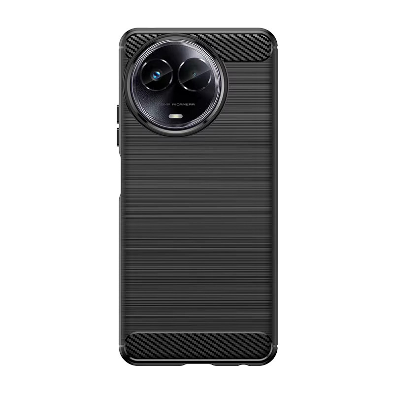Stoßfeste Schutzhülle aus weichem Silikon-TPU für Realme 11 5G, 11X 5G, Narzo 60X, C67 5G und V50S in Rot - Bild 4