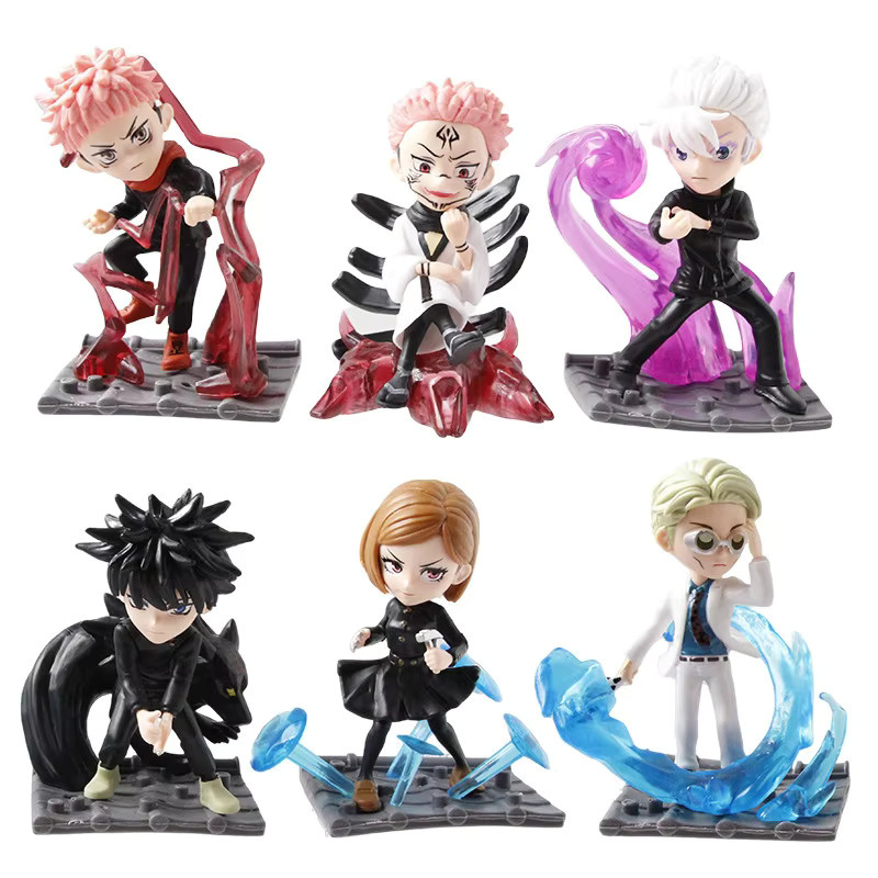 Bandai Jujutsu Kaisen Anime-Figur, Statue, 6 Stile, Kunststoff - Bild 2