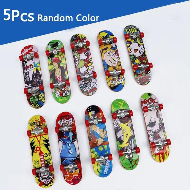 Topmix Mini Finger Skateboard, Professioneller Legierungsständer, Spielzeug - Bild 1