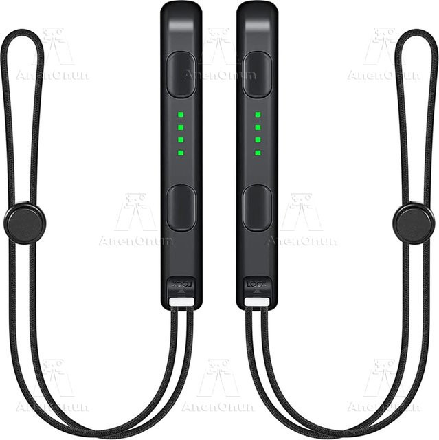 AnenOnun Handschlaufe für Nintendo Switch und Switch OLED Joycon in Schwarz - Bild 1