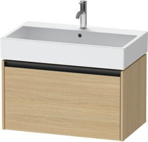 Duravit Waschtischunterschrank Ketho.2 in Ei Nat, Farbe Beige, 1 Auszug, wandhängend, B: 78,4 cm, T: 46 cm, H: 44 cm - Bild 1