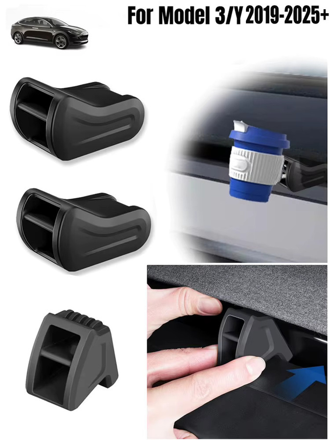 Beworth Aromatherapie Silikon-Duftclip für Tesla Model 3 Y Highland Juniper in Schwarz - Bild 7