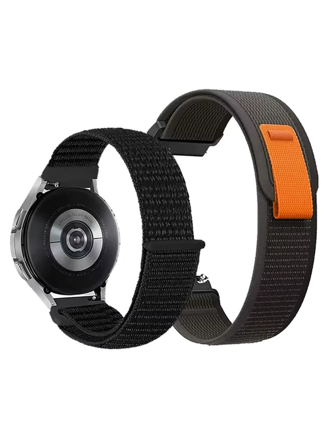 Xiaomi Uhrenarmband Nylon, 22 mm, Schwarz, Unisex - Bild 6
