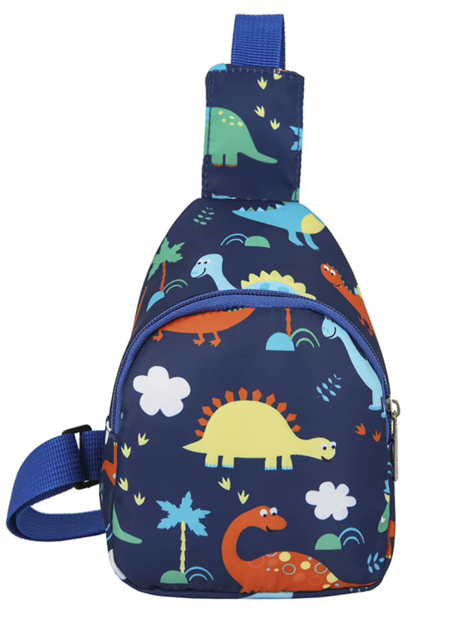 Kinderrucksack mit niedlichem Dinosaurier-Design für Jungen und Mädchen in Pink oder Blau - Bild 5