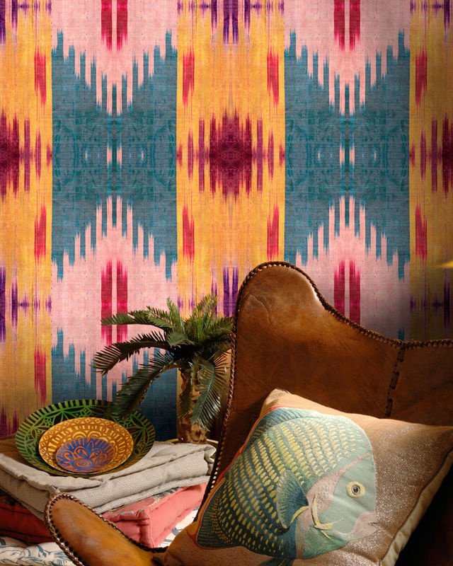 MINDTHEGAP Tapete Patola in Multicolour mit ethnischem Abstract-Design - Bild 2